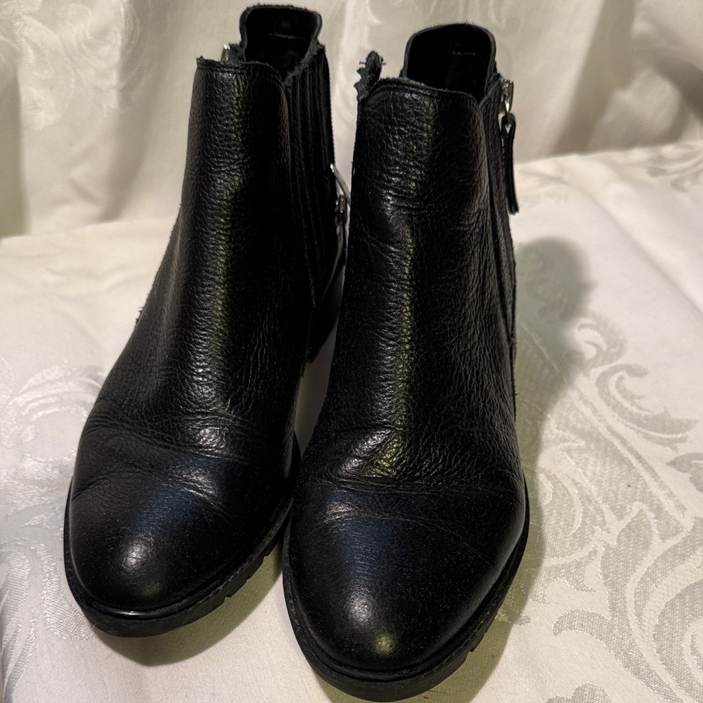 Marc Fisher Black Ankle Boots